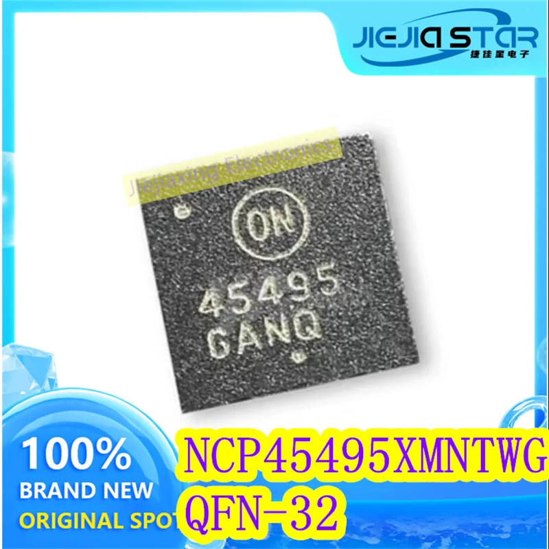 

(5/10pieces) NCP45495XMNTWG NCP45495 Parts Mark 45495 QFN-32 Imported monitoring and reset chip 100% brand new original