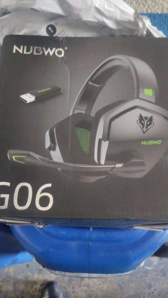 NUBWO G06 2.4G Dual Wireless Gaming Headset 5ms Low Latency 7.1 Surround ENC Mic For PC PS4 PS5 Gaming Bluetooth Headphones photo review