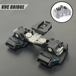 Lightweight KVC Bridge RQE Universal Dual Bridges Stent NVG Mount Night-vision Goggles for PVS-14 MUM DVO MINI-NSEAS