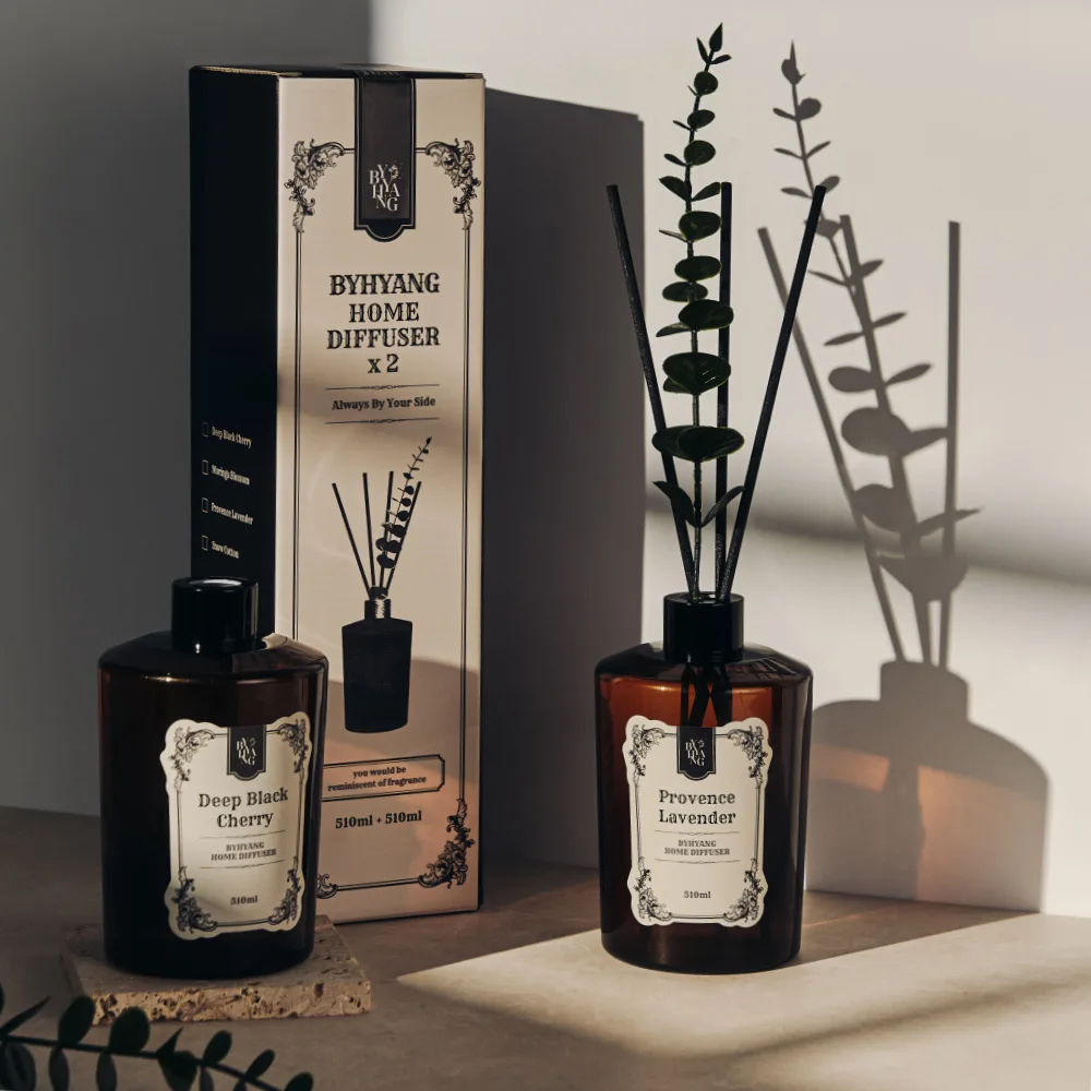 [Alley Special] مجموعة ناشر داخلية للمنزل بسعة كبيرة من Baixiang سعة 510 مل مكونة من قطعتين