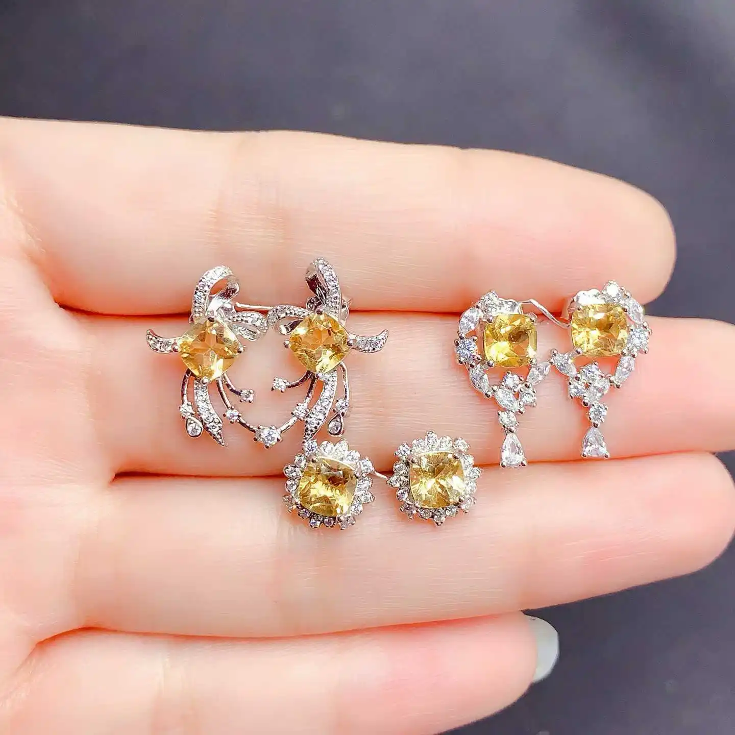 kjjeaxcmy-natural-gemstone-women's-luxury-impurity-free-yellow-crystal-earrings-3-new-models-925-pure-silver-inlaid-gift-for-gir