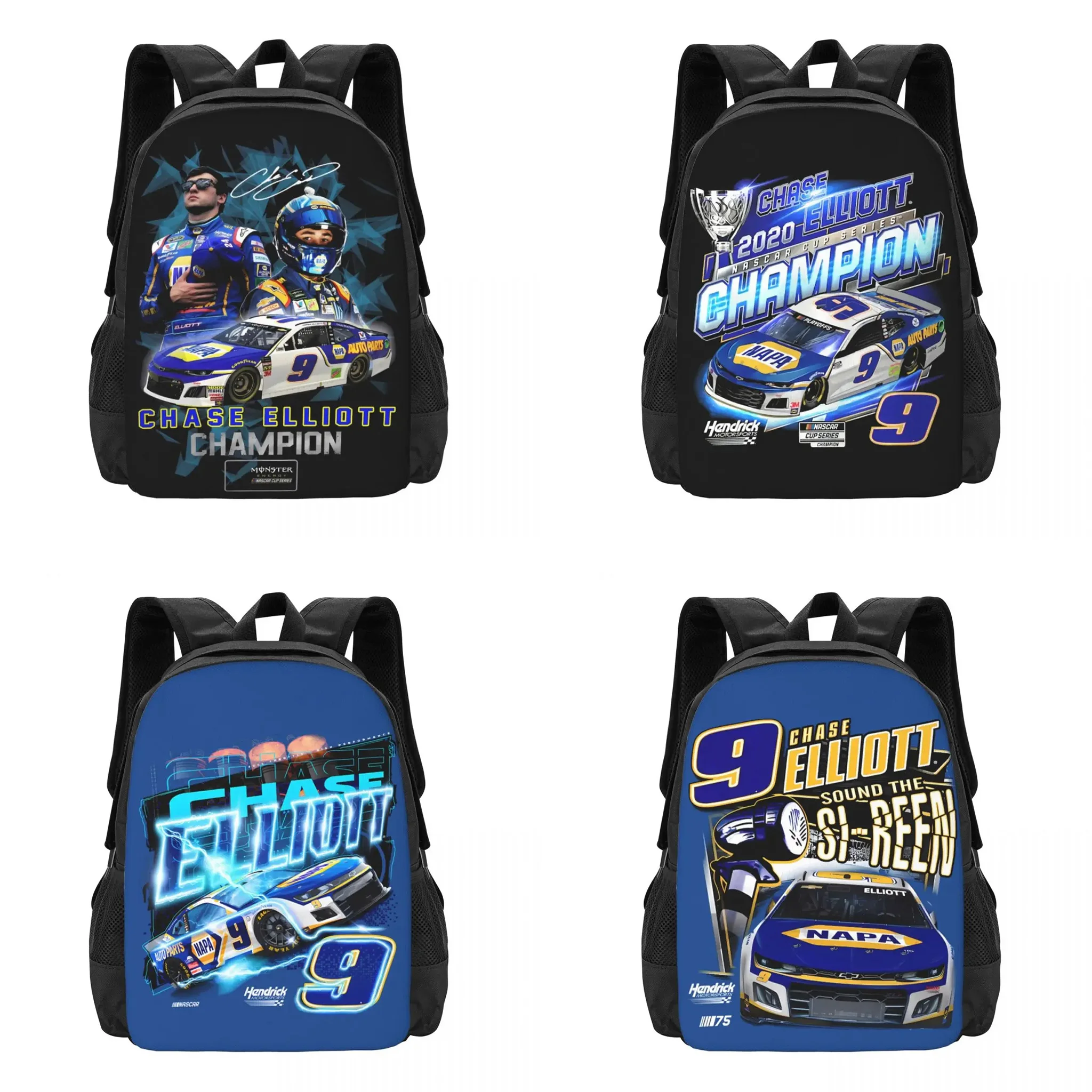 

Chase Elliott 9 Travel Laptop Backpack, Business College School Computer Bag Gift for Men & Women