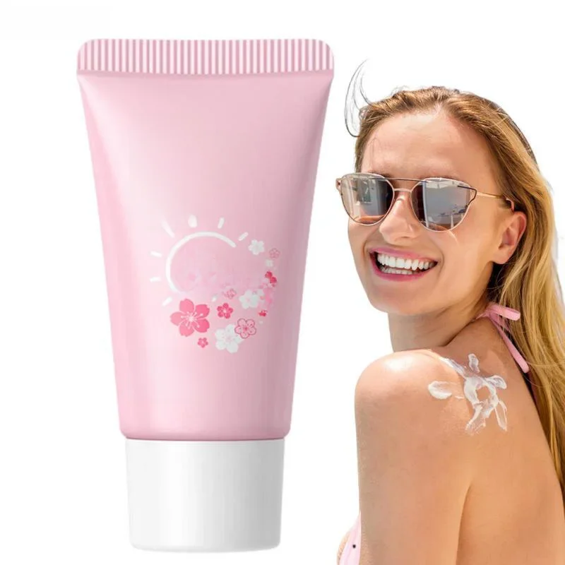 Laikou Sakura crème coréenne protecteur solaire visage bloqueur solaire Spf50 Lotion d'isolation hydratante 30g