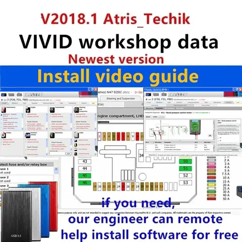 2026 Hot Arrival Vivid Workshop DATA 2018.01v( (Atris-Technik) Europe Automotive Repair Software Atris Parts Catalog Vivid 2018