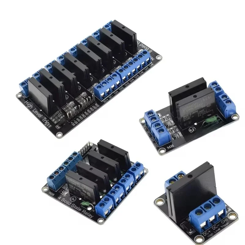 5V wyzwalacz wysokiego poziomu jeden dwa cztery osiem 1 2 4 8 kanałowy moduł przekaźnika płyta interfejsu PIC AVR DSP ARM MCU Shield dla arduino — zdjęcie 2