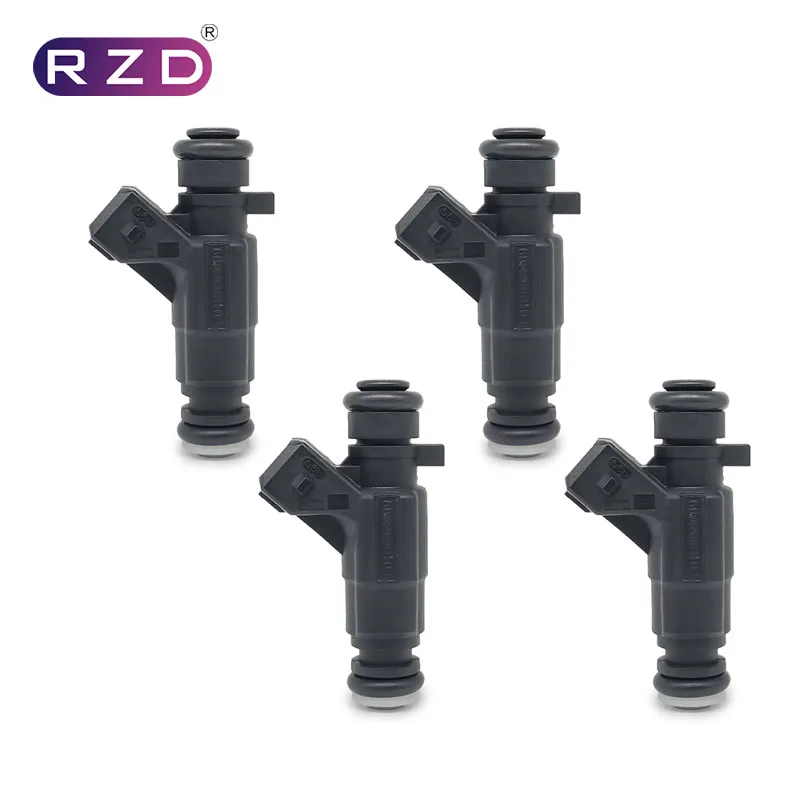 4Pcs Injector Nozzle for Mazda 6 BYD F3 L3 437 437Q Chery Suzuki Big Dipper K14 F01R00M009 Fuel Supply System