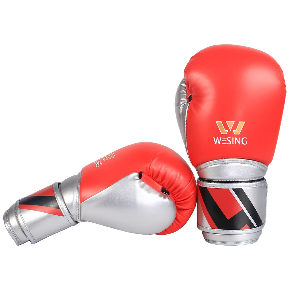 Wesing Boxing Gloves for Men Women 10oz 12oz Kickboxing MMA Muay Thai Sparring Punching Training Gear