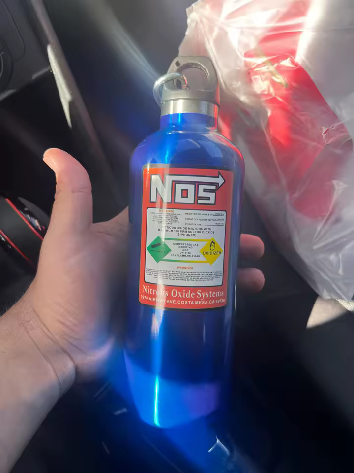 Botella NOS dorada 500ml