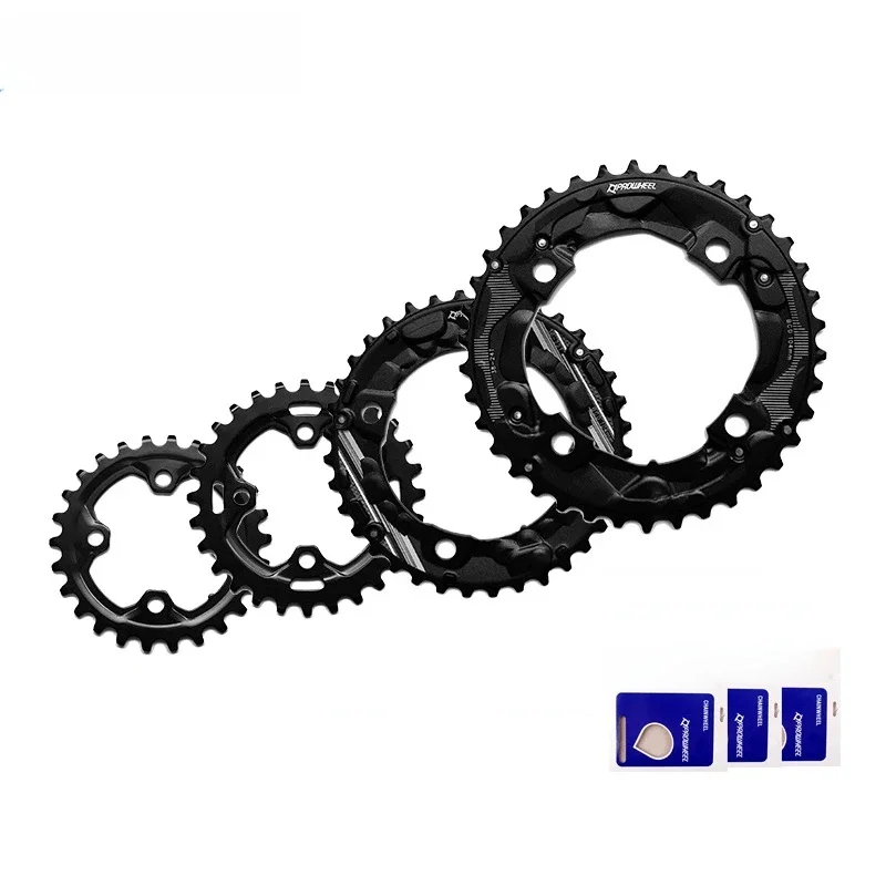 AliExpress Prowheel PROWHEEL MTB Sprocket 104/64BCD Double Sprockets 26T 28T 36T 38T Mountain Bike Chainring 10S/11S Compatible MTB Crankset