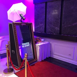 Hot Sale Selfie 55 Inch Magic Photobooth Machine Mirror Retro 49 Inch Touch Screen Magic Mirror Photo Booth for Weddings Parties