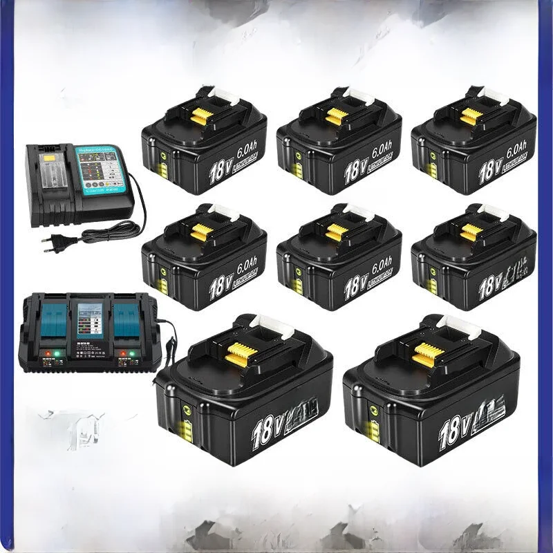 Batterie 18V Für Makita BL1860 BL1850B BL1850 BL1840 BL1830 Schraubendreher Batterie Ladegerät 18V