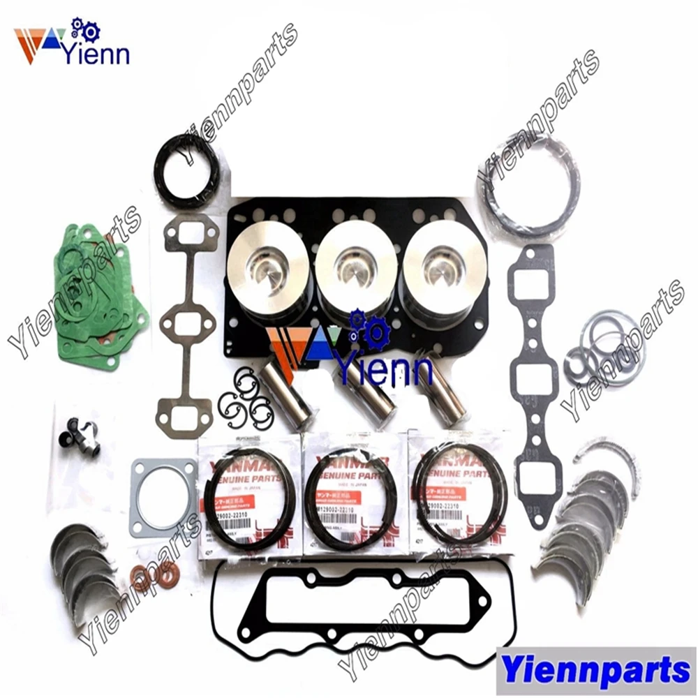 

3D82AE 3D82AE-3 Overhaul Rebuild Kit For Komatsu Diesel Engine Spare Parts PC10-7 PC28UU PC27MR-3 PC27R-8 PC25R PC20-7 Excavator