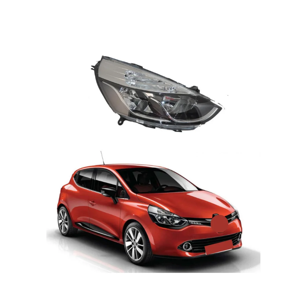 Voor Koplamp Renault Clio Hb Mk4 Iv 2012-2019 Links En Rechts Oem 260106624r 260603442r Met Chroom Bijgesneden Motor