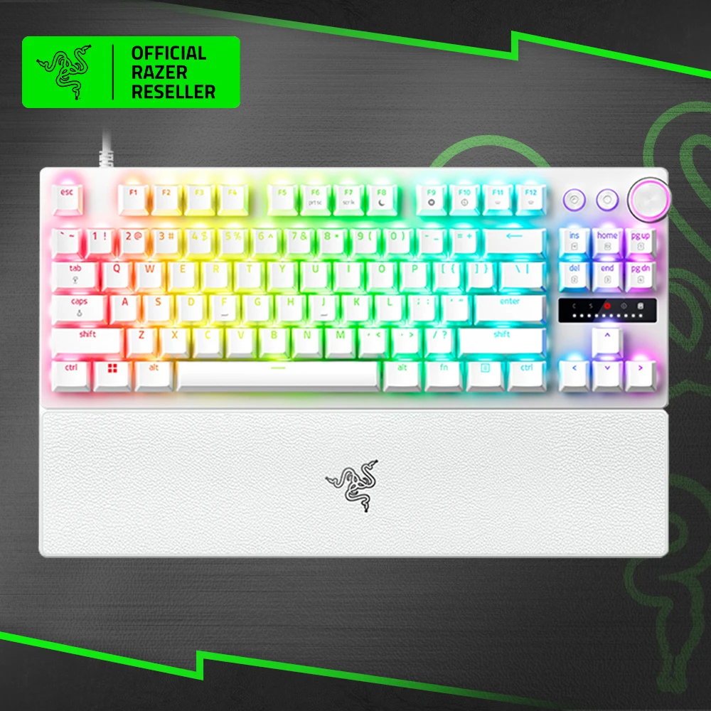 لوحة مفاتيح الألعاب Razer Huntsman V3 Pro TKL ذات المحور البصري ولوحة مفاتيح razer #3