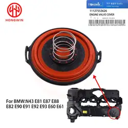 11127553626 7553626 Engine Head Cylinder Valve Rocker Cover With Membrane For BMW 1 3 5  Series  E81 E87 E88 E91 E90 E92 E60 E61