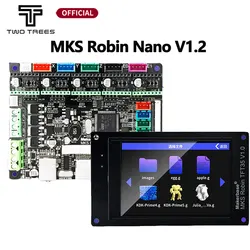 MKS 3D Yazıcı Kartı STM32 MKS Robin Nano Kartı V1.2 Donanım Açık Kaynak (Marlin2.0 Desteği) 3,5 İnç Dokunmatik Ekranlı Destek