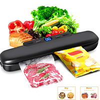 Food Vacuum Sealer 220V Automatic Vacuum Packaging Machine For Food Household Vacuum Sealing With 10pcs Vacuum Package Bags