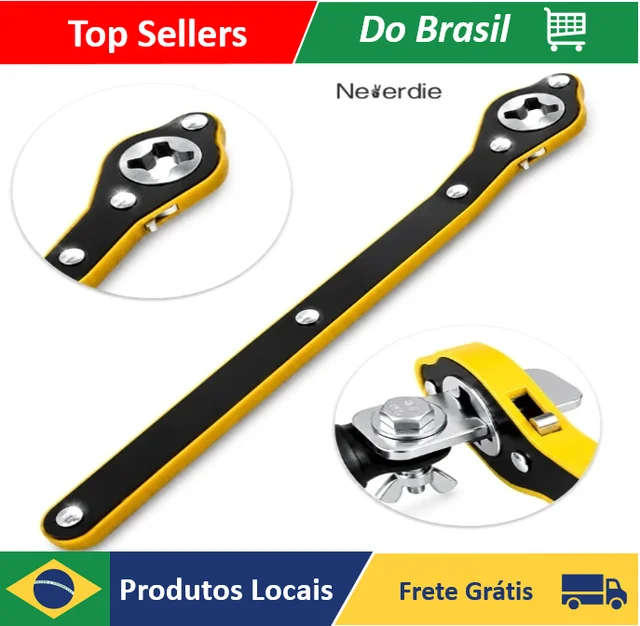 Chave Catraca para Macaco Sanfona de Carro Jack Universal Automotivo Portátil Mecânico - Neverdie Store