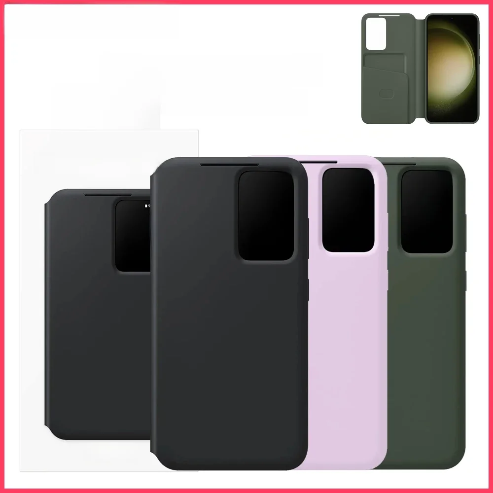 Oryginalne etui typu portfel Samsung Galaxy S23 S-View do Samsunga S23 (6,1 cala), inteligentne etui z funkcją Smart View, składane etui na telefon EF-ZS911. — zdjęcie produktu 7