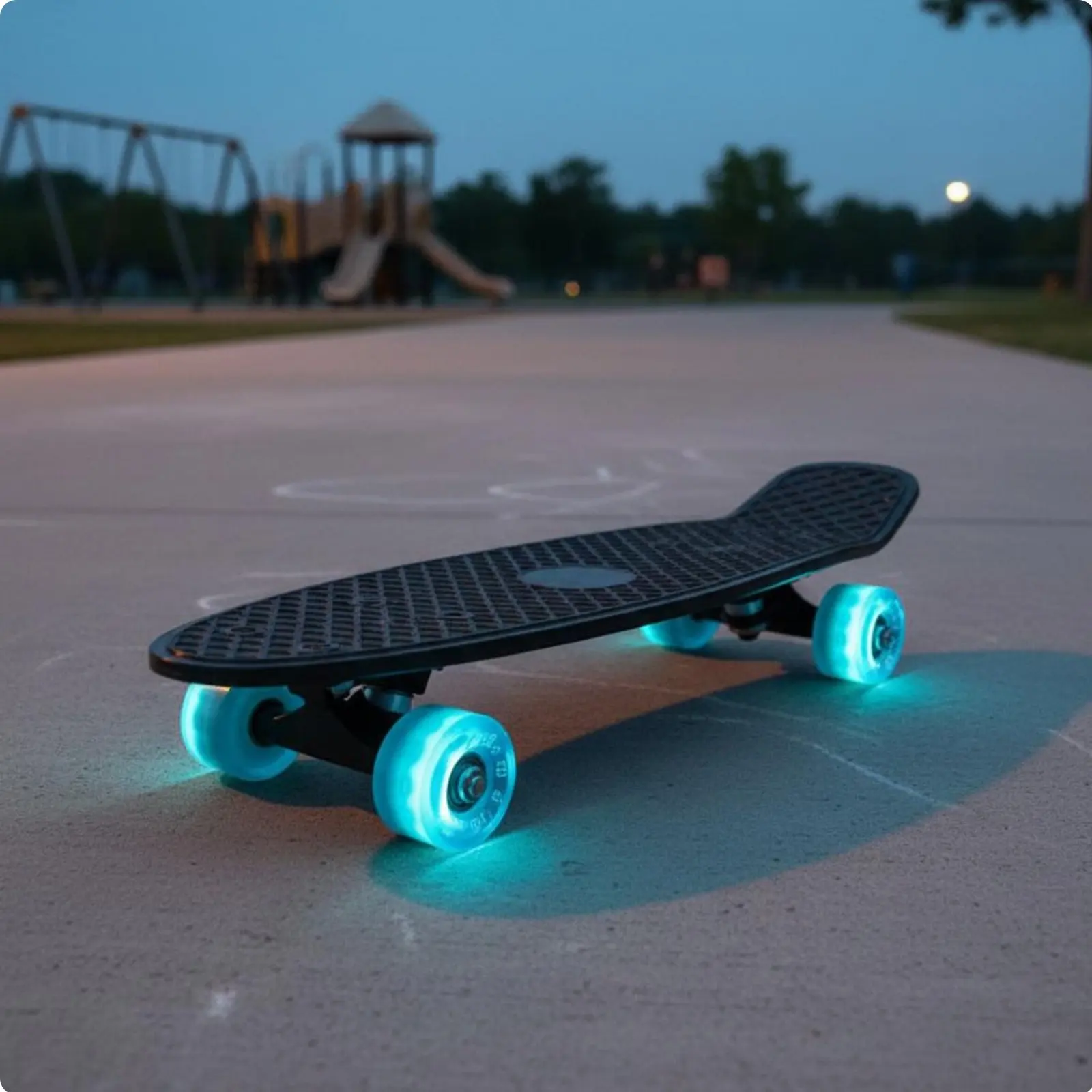 Penny Board Buntes Skateboard Leichtgewichtiges 27 Zoll Cruiser-Skateboard für Anfänger, Outdoor, Reisen – Detail 13