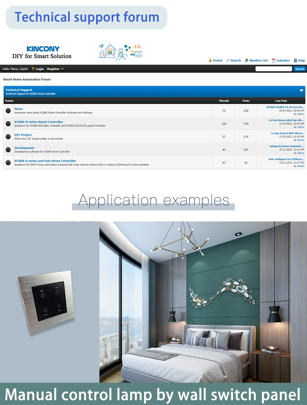 KC868-AI Ethernet Wifi RS232 RS485 ESP32 Eingangsmodul IR RF 433M Unterstützung ESPhome Home Assistant Tasmota DIY – Detail 23