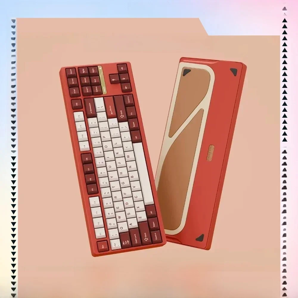 EvoWorks EVO80 Mechanische toetsenborden Aluminium QMK/VIA Hot Swap Tri Mode Draadloos Bluetooth Aangepast gamingtoetsenbord PC Geschenken - afbeelding 2