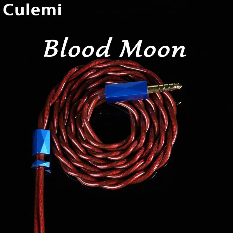 Culemi-02S Headphone Cable  Dual 3.5 to 2.5/4.4/6.35mm/XLR Balance Cable For  HIFI MAN HE400SE SONY DENON Replacement Cable