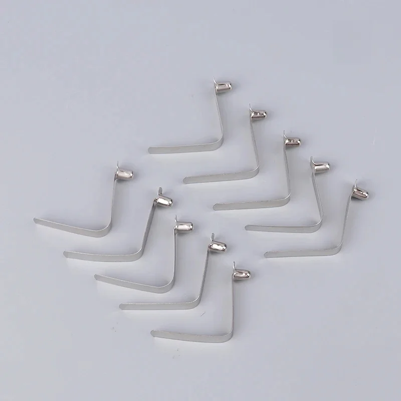 Clip à ressort pour Kayak en acier, 10 pièces, tuyau à bouton unique, verrouillage à pression, Type V, caravane