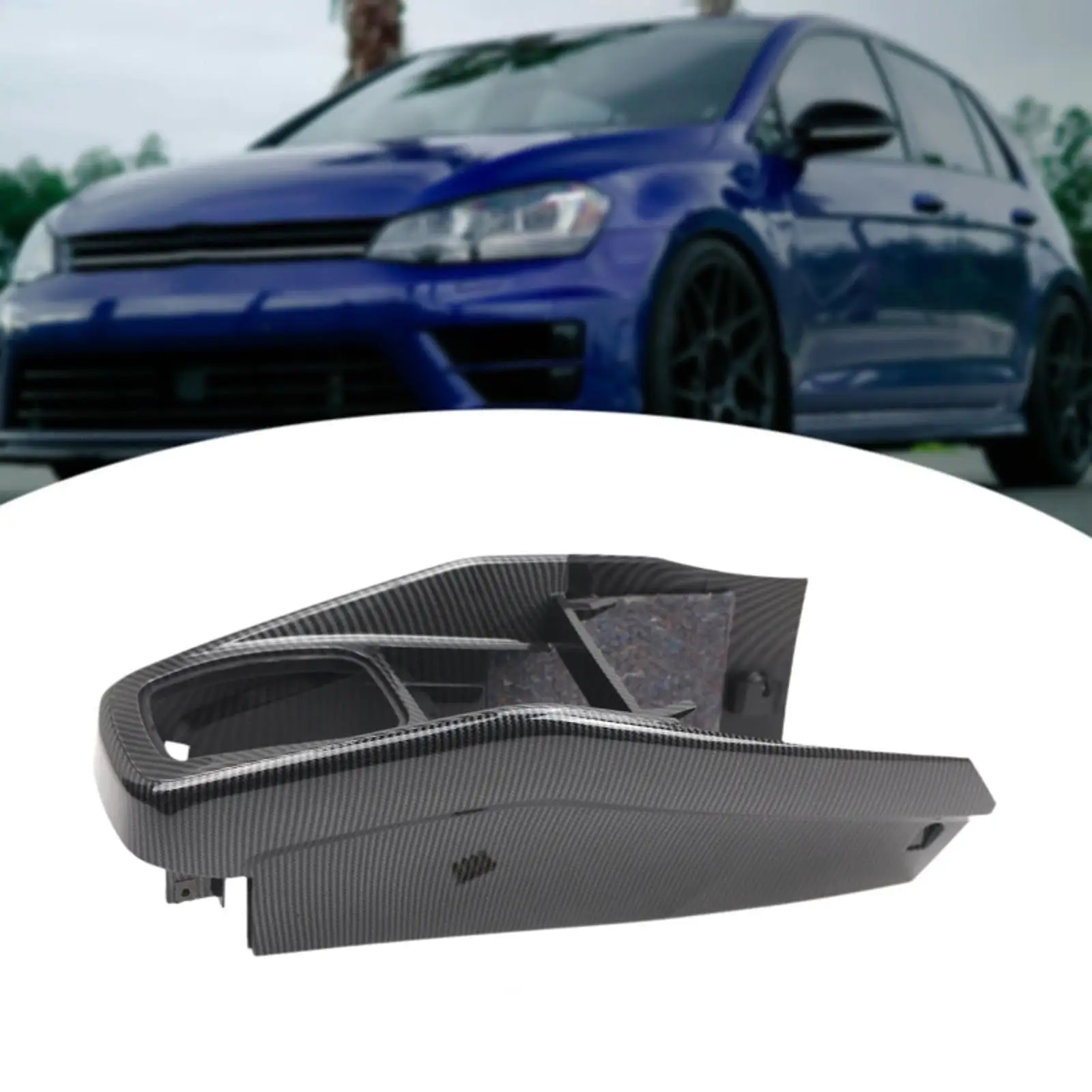 Car Center Console Trim 1J1863201L/1J1863201D for Volkswagen Golf Jetta Vehicle Central Channel Saddle Front Section