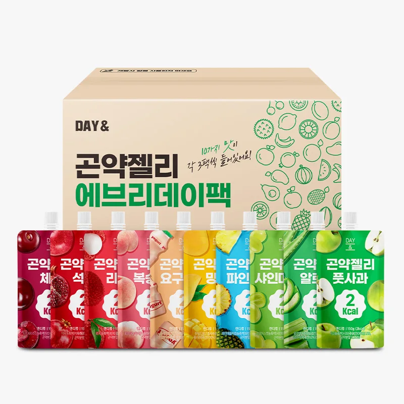 Day & Gonjac Jelly Evreday Pack 30-all