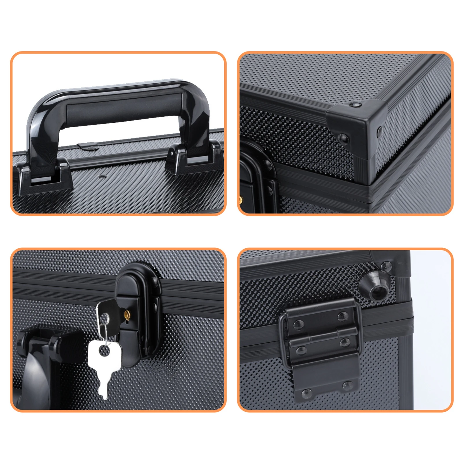 PSA Card Storage Box Organizer Graded Card Case Versatile with EVA Foam Protection Deck Box for TCG PSA CCG BGS Sports Card view 5