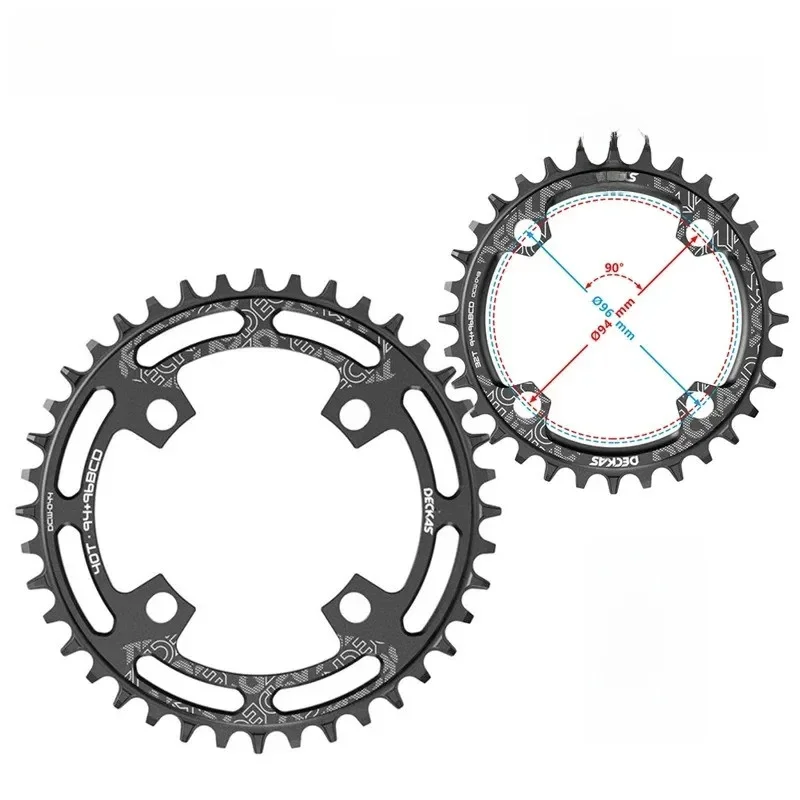 AliExpress DECKAS 96BCD symmetrical bicycle 40T 42T 44T MTB bike Chainring Crown for Alivio MT300 M2000 M3000 M4000 M4050 GX NX
