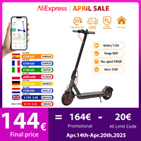 JUICEASE TUYA 350W Electric Scooter 16KM Range Electric Kick Scooter 36V7.5AH Battery 31KM/H APP Smart Folding Adults Scooter
