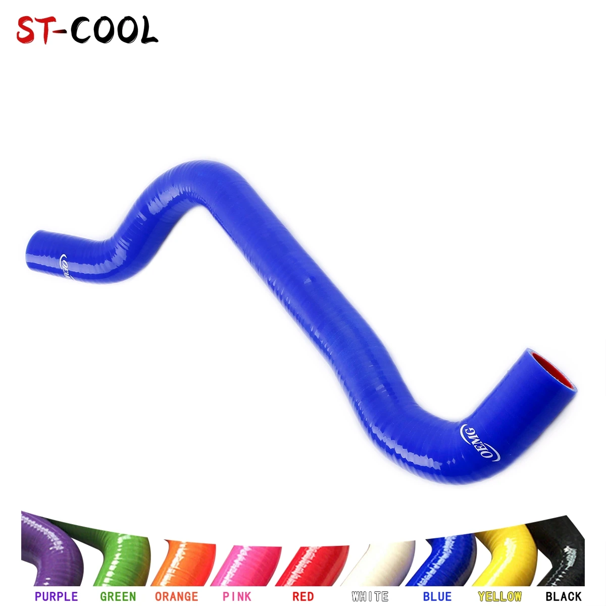 Dla Dodge Neon SRT4 SRT-4 2.4T 2003 2004 2005 Turbo High Temp Radiator Silicone Hoses Kit 2Pcs 10 Colors