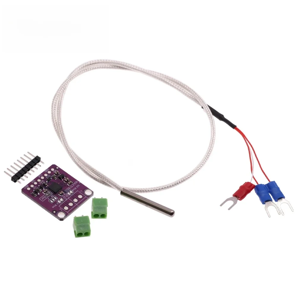 MAX31865 PT100 do PT1000 płyta konwertera RTD na-cyfrowy moduł wzmacniacza czujnika temperatury termopary 3.3V/5V dla Arduino — zdjęcie produktu 7