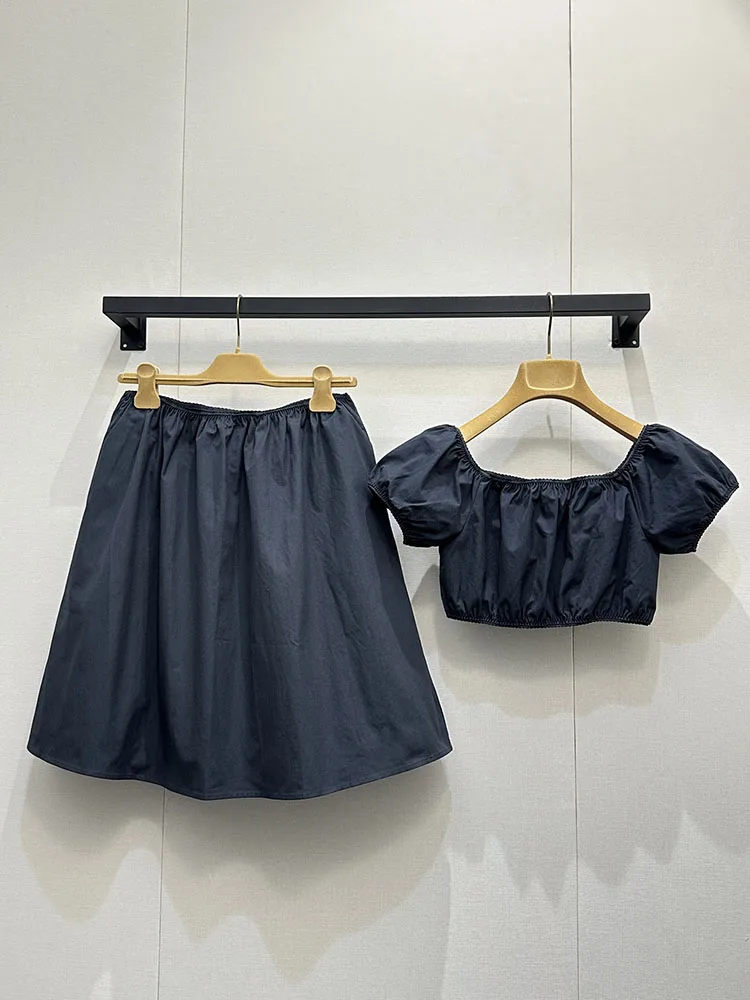 

Runway Designer Summer Fashion High Quality Skirt Suit Two-Piece set Women's