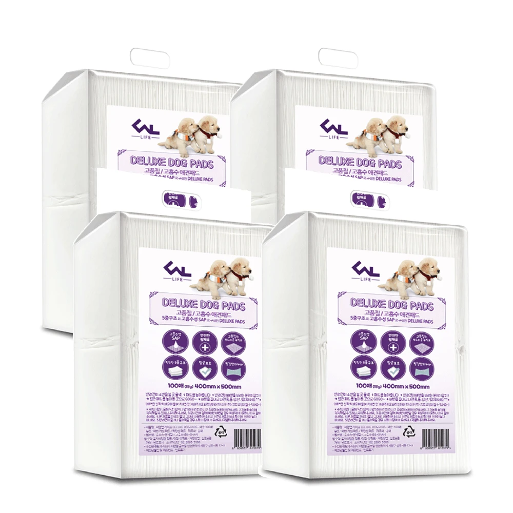 CNL puppy toilet pad Deluxe high absorption 18G 100x4 pack 400