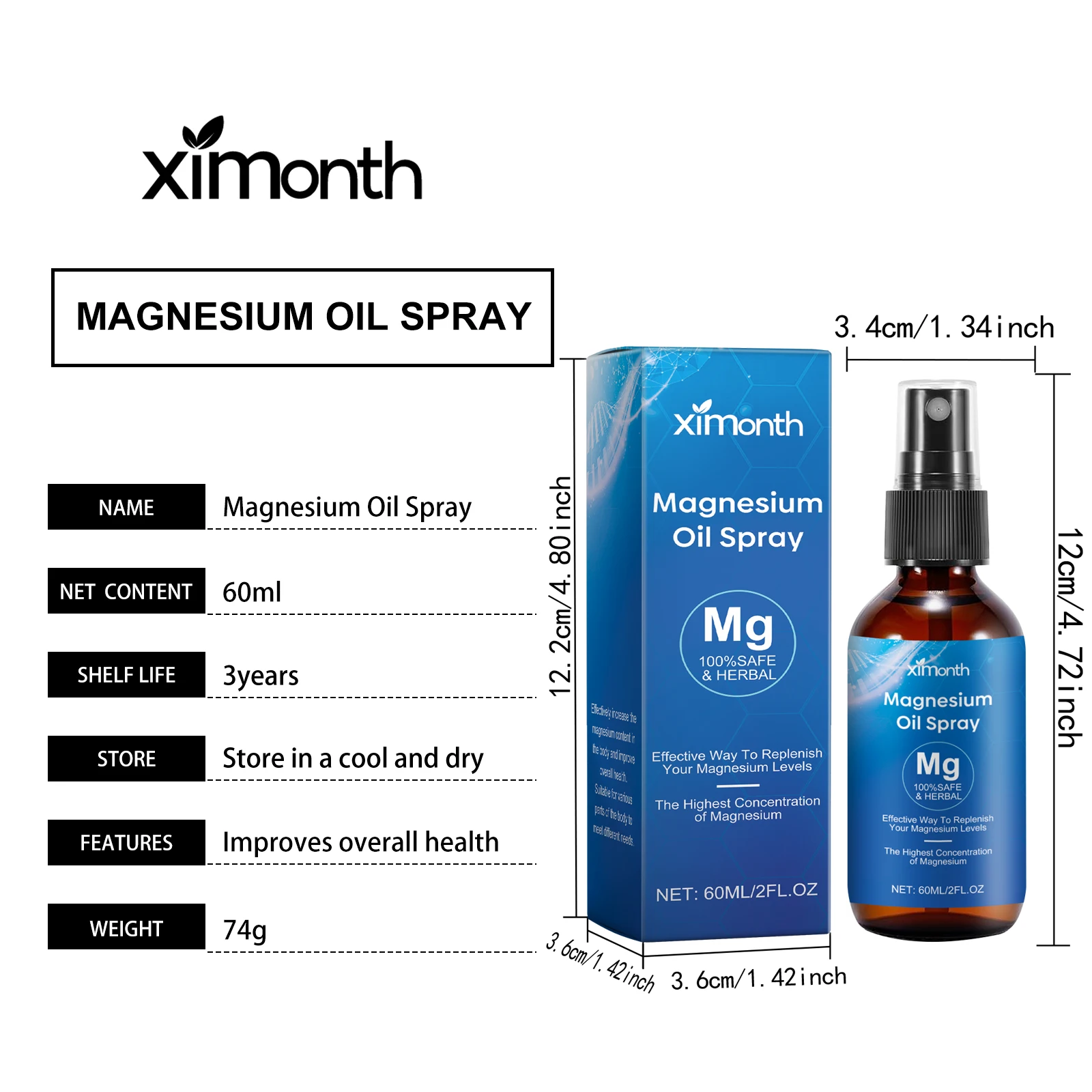 Magnesium Sleep Oil Spray 6