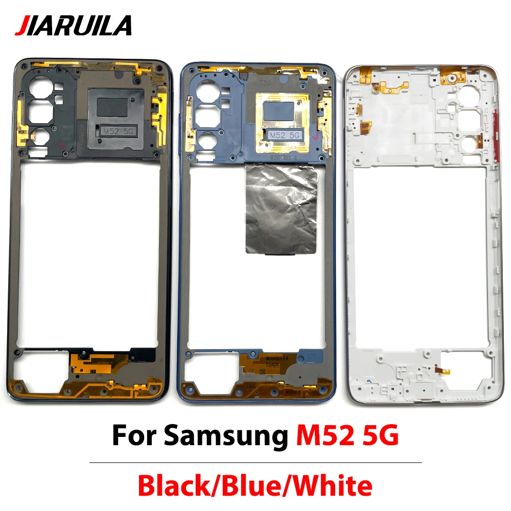 For Samsung M52 5G Middle Housing Frame Middle Housing Holder Cover Replacement