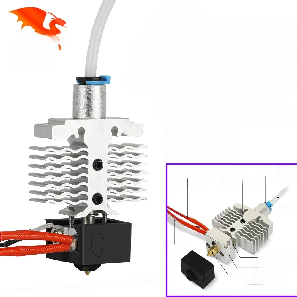 Zestaw Ender 3 Neo Hotend Zmontowana wytłaczarka do Ender 3 V2 Neo Ender 3 Max Neo Ender 3 Neo Dysza 0,4 mm — zdjęcie produktu 7
