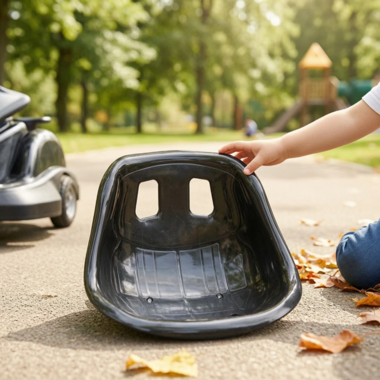 Go Kart Seat with Backrest Mol - Kids Outdoor Karting ulasan dan harga