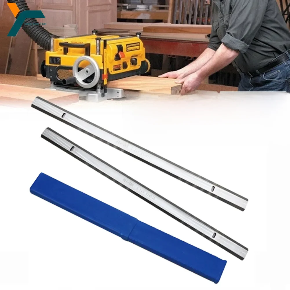 Couteaux à lame de raboteuse HSS, outil de coupe du bois à Double bord pour JET JWP-12 COBRA GMC Ryobi AP13 MA1931 CT-340, 2 pièces, 319x18.2x3.2mm