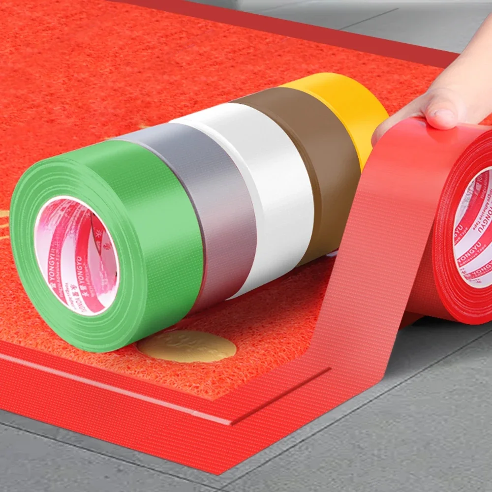 Ruban adhésif imperméable super résistant, plusieurs couleurs, adhésif polyvalent pour murs, tuyaux, tapis, décoration idéale pour la maison et le bureau, bricolage