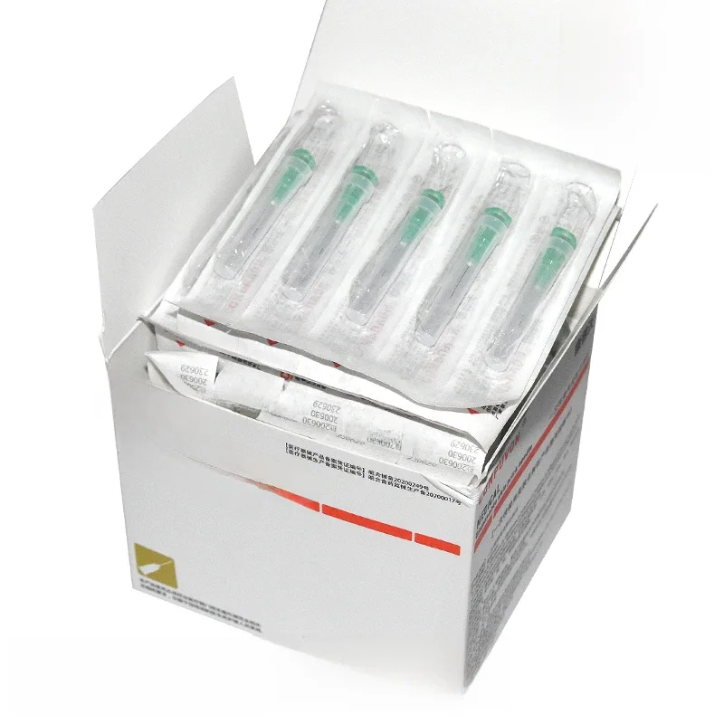 Igła do nakłuwania skóry Piercing przezroczysta strzykawka klej do wstrzykiwania przezroczysta nakładka na końcówkę do igły do ​​wstrzykiwania farmaceutycznego 32G 4mm 13mm — zdjęcie 2