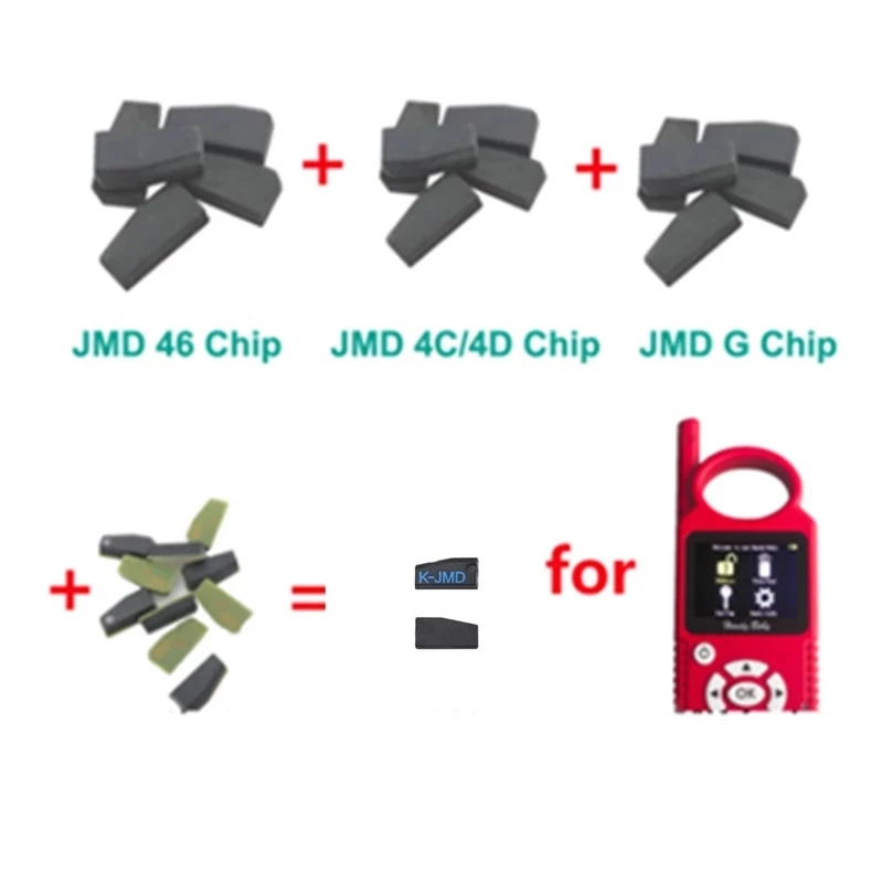 Hot Upgraded Original JMD Blue King chip for CBAY Handy Baby Key Copier to Clone 46/4C/4D/G Chip JMD10-50pcs /lot