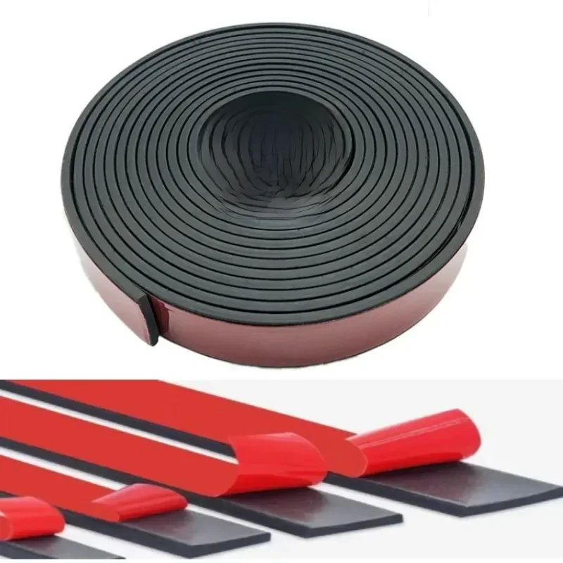Bandes de caoutchouc auto-adhésives 50cm, bande de caoutchouc solide, bricolage, meubles résistants aux hautes températures, joint antidérapant et Anti-collision