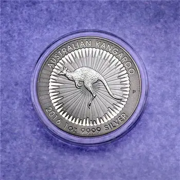 מטבע כסף קנגורו אוסטרלי 1 אונקיה משנת 2016 10 best sales מטבע של 1 אונקיה - №5