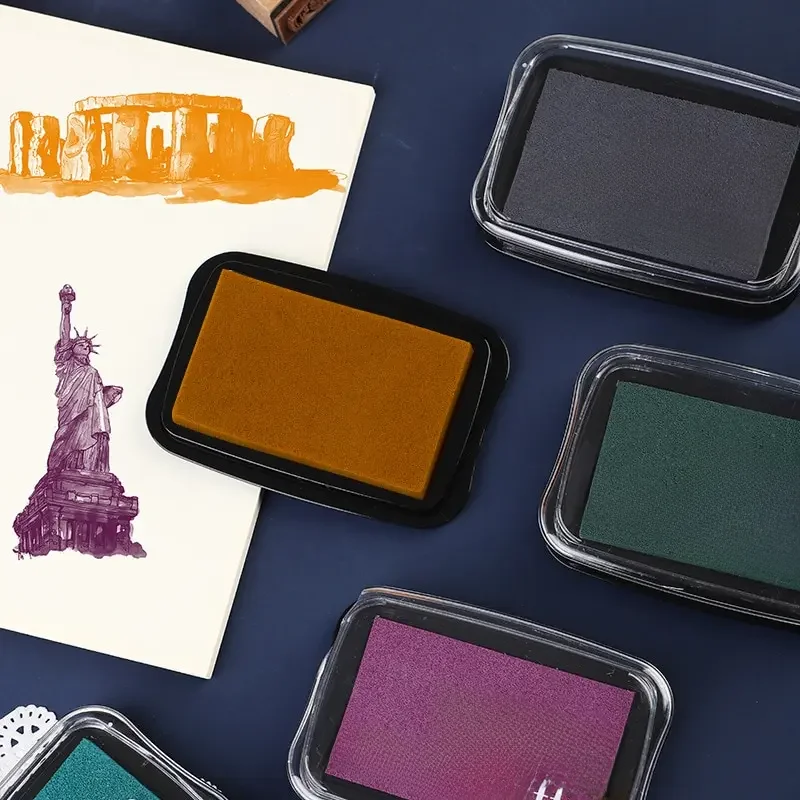 Éponge d'impression en argile PVC 12 couleurs, huile d'impression, accessoires de joint pour débutant pour l'artisanat de bricolage