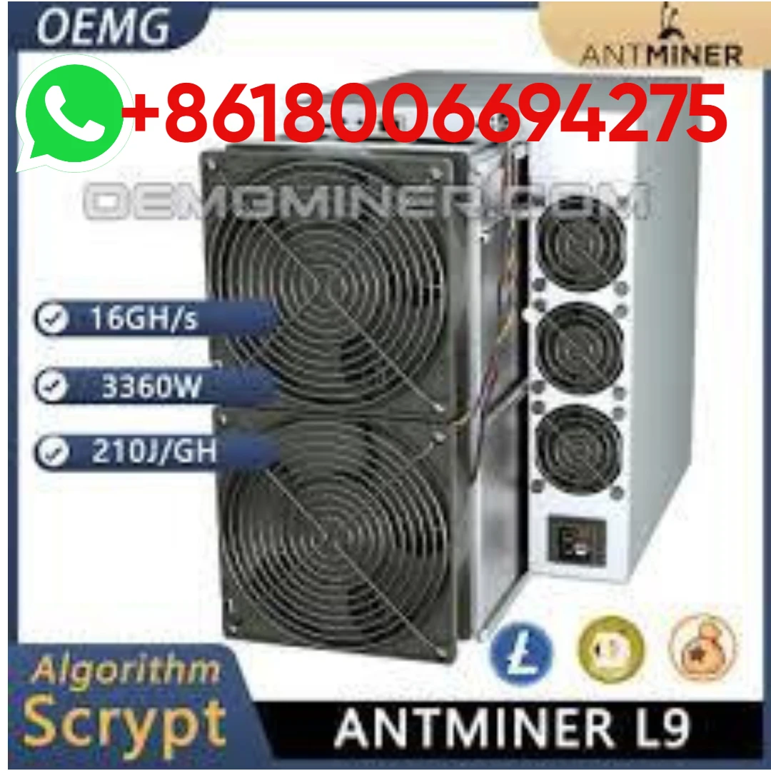 

Б. ГОТОВ К ОТПРАВКЕ Bitmain Antminer L9 16Gh/s 3360W — Входное напряжение 220-277 В | EndlessMining ™️