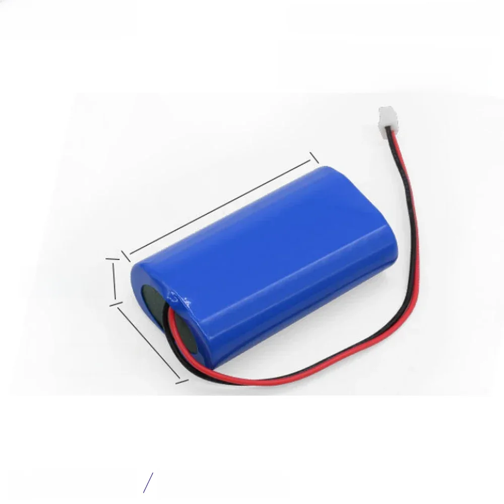 2S1P 18650 battery pack 7.4V 18650 battery welding 3000mAh with XH2.54 PH2.0 Protection Replacement Battery  Recorder loudspeake